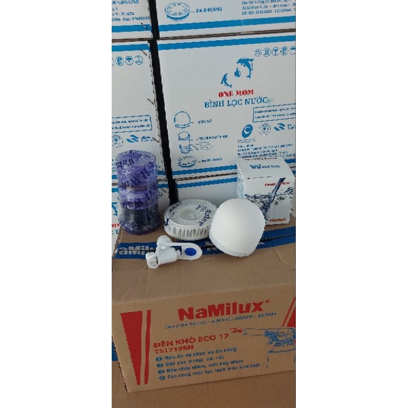 Bộ lọc nước 4 món loại Trắng Hàn quốc