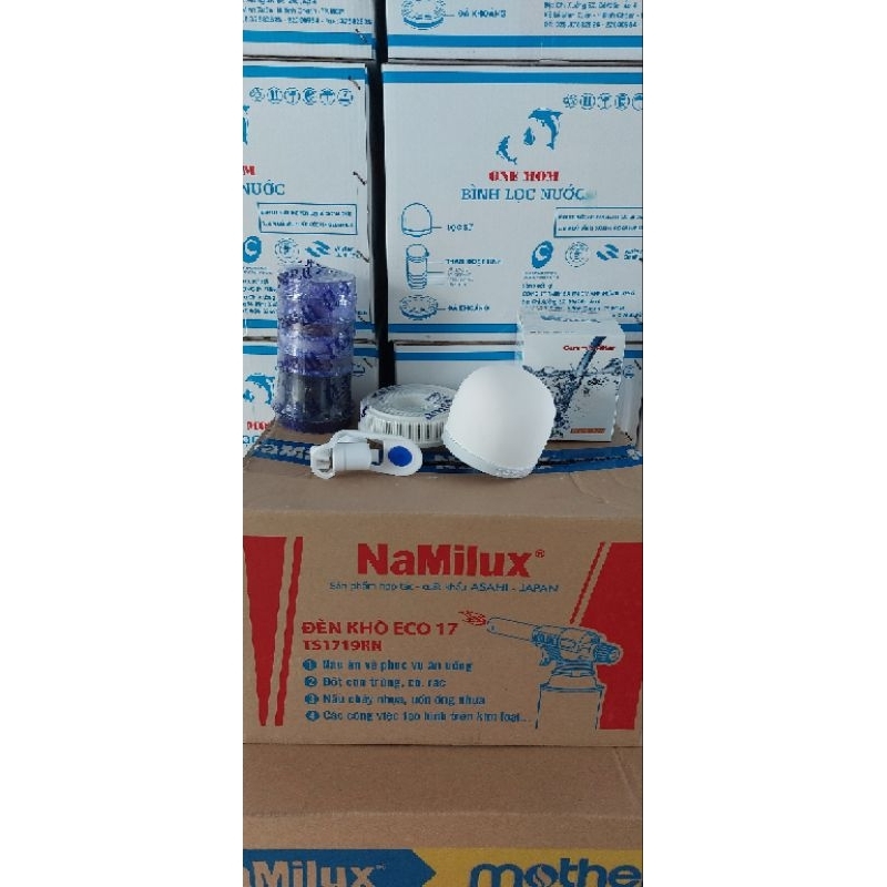 Bộ lọc nước 4 món loại Trắng Hàn quốc