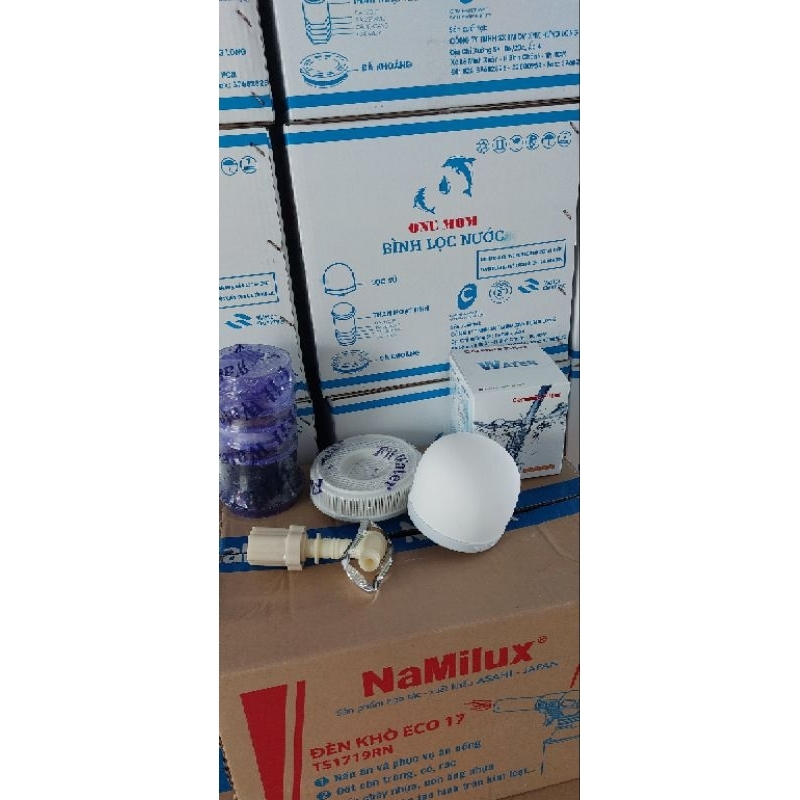 Bộ lọc nước 4 món loại Trắng Hàn quốc