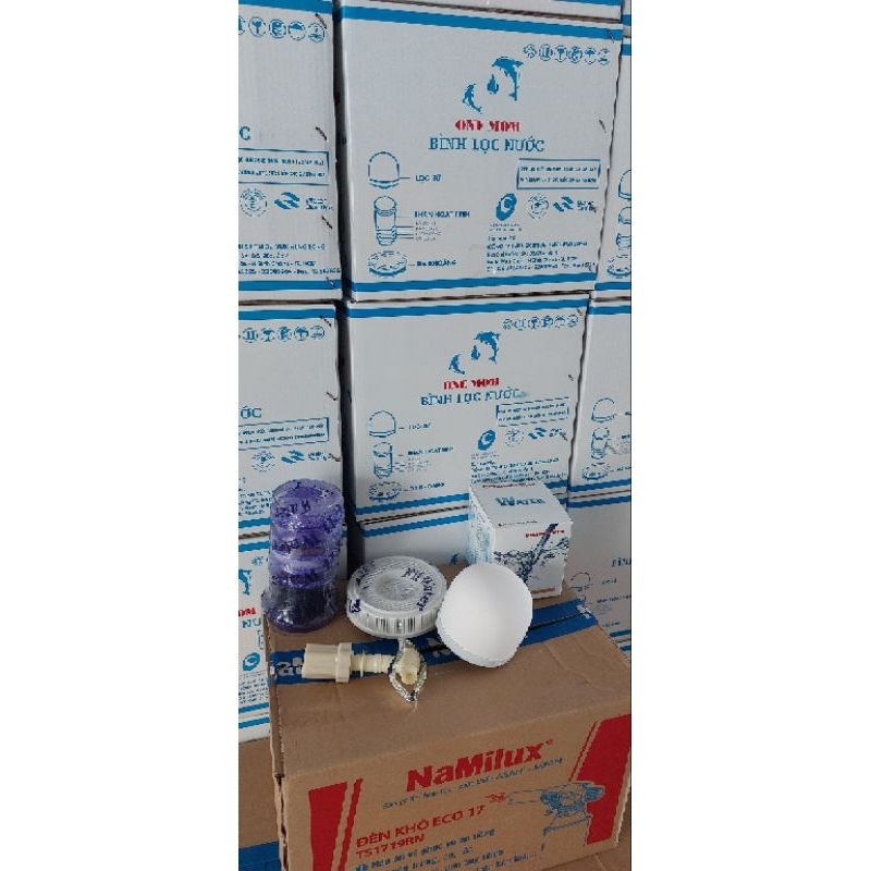 Bộ lọc nước 4 món loại Trắng Hàn quốc