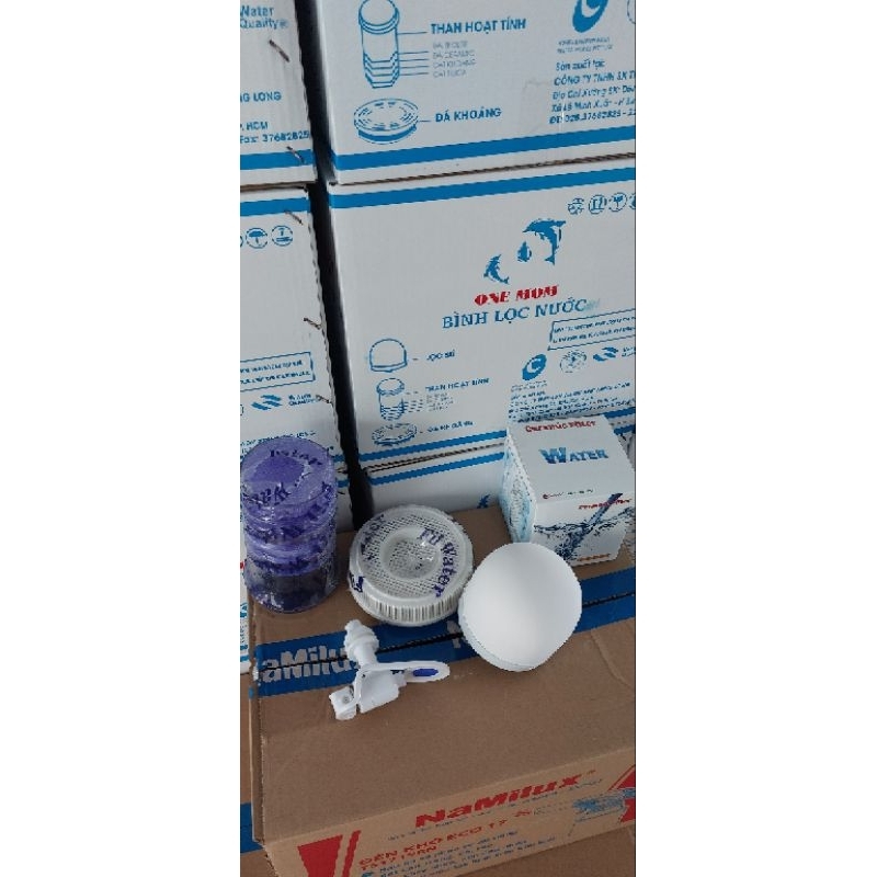 Bộ lọc nước 4 món loại Trắng Hàn quốc