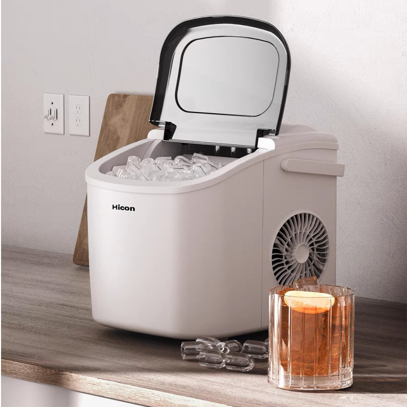 Máy làm đá viên nhiều kích thước Hicon - Tủ đá giữ nhiệt mini Công suất mạnh mẽ