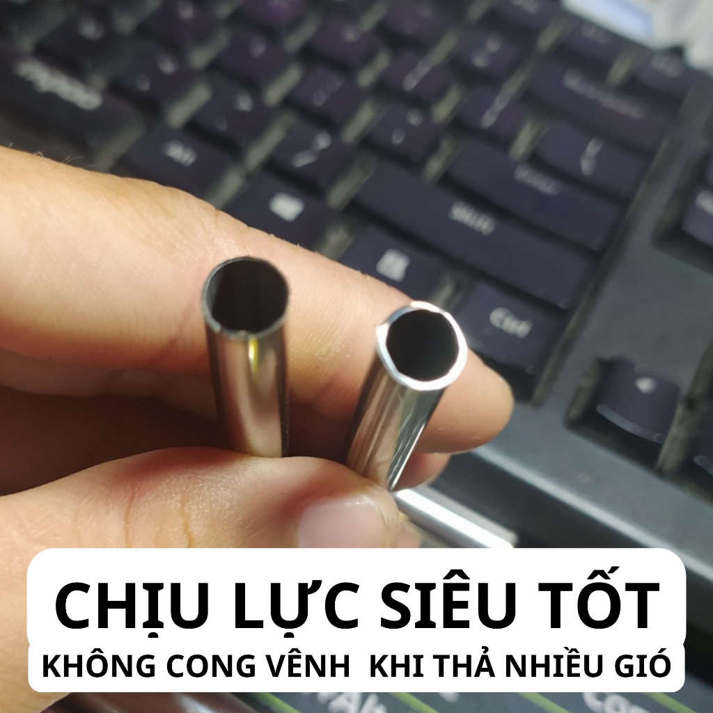 Khung diều sáo carbon 2m 2m5 3m , khung diều sáo 2m 2m5 3m - HOÀNG ĐẾ