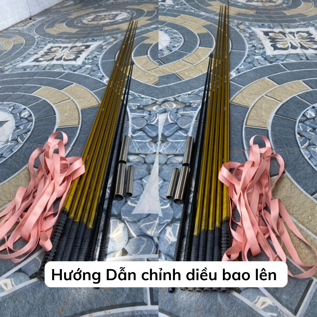 Khung diều sáo carbon 2m 2m5 3m , khung diều sáo 2m 2m5 3m - HOÀNG ĐẾ