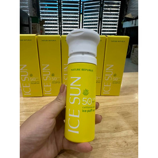 Kem chống nắng ice sun Nature Republic mẫu mới 2020