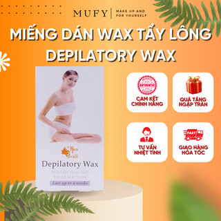 Miếng dán tẩy lông an toàn wax sạch lông 10 miếng tiện lợi