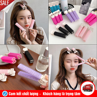 Kẹp làm xoăn tóc mái, kẹp phồng chân tóc phong cách hàn quốc