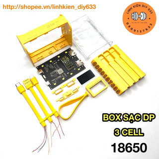 Box sạc dự phòng 3 cell 18650 (DIY633)