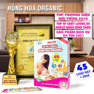 NGŨ CỐC LỢI SỮA OMEGA - Hồng Hoa Organic Care