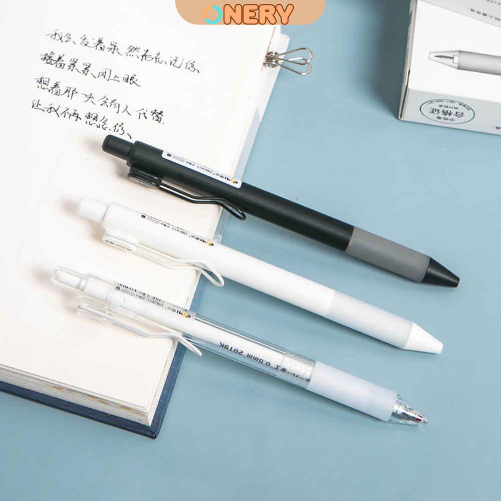 Bút Bi Bấm DOMI Basic Pens - Bút Viết Chất Lượng Cao - Được Yêu Thích Bởi Các Bạn Studygram - ONERY Shop