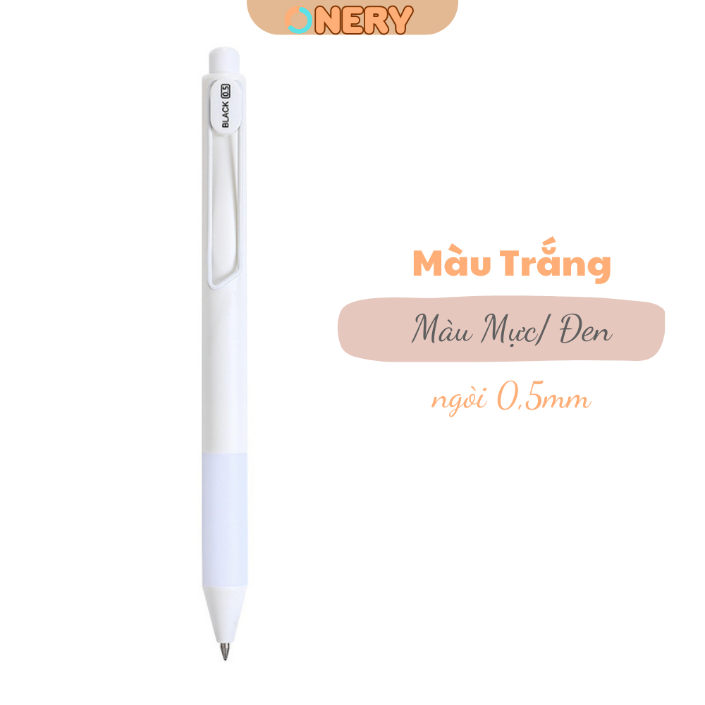 Bút Bi Bấm DOMI Basic Pens - Bút Viết Chất Lượng Cao - Được Yêu Thích Bởi Các Bạn Studygram - ONERY Shop