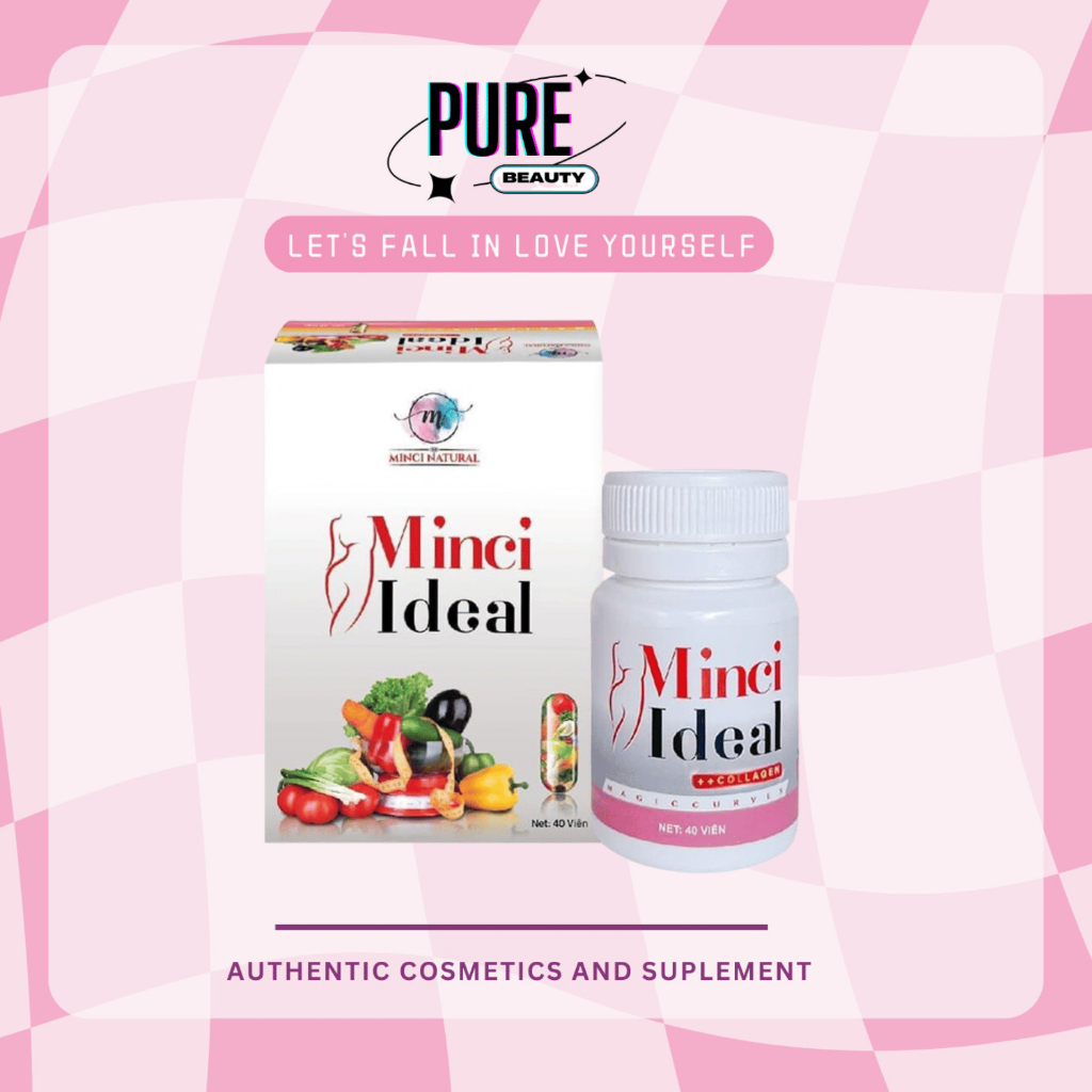 Giảm Cân Minci Ideal 40 Viên Chiết Xuất Thảo Mộc Tự Nhiên
