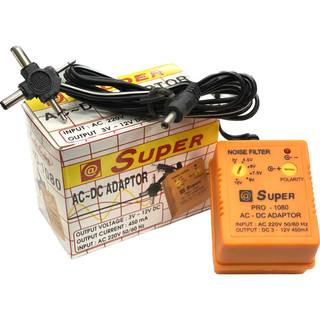 ADAPTOR ĐA NĂNG - ĐẢO CỰC ĐƯỢC 3v/4.5v/6v/9v/12v ( Pro - 1080 )