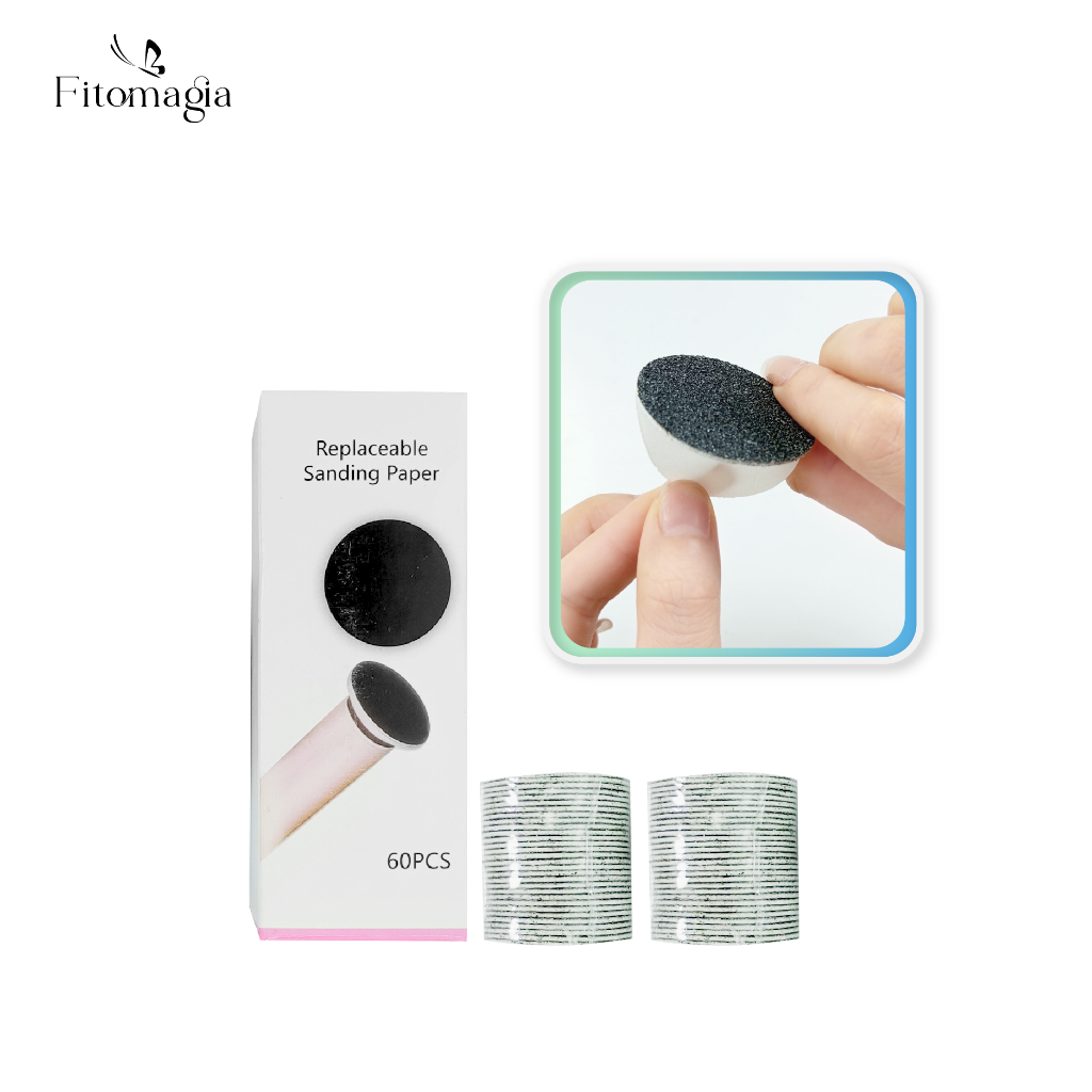 Máy Chà Gót Chân, Tẩy Tế Bào Chết Cho Tiệm Nail, Cá Nhân Tại Nhà tặng kèm 2 Dũa móng