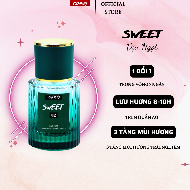 Nước Hoa Nữ Otheri Hương Thơm Quyến rũ Mùi Hương Dịu Nhẹ Gợi Cảm, Thơm Lâu