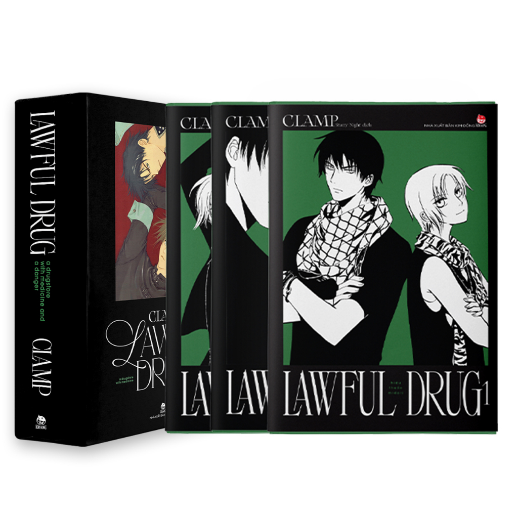 Sách - Boxset Lawful Drug (3 Tập)