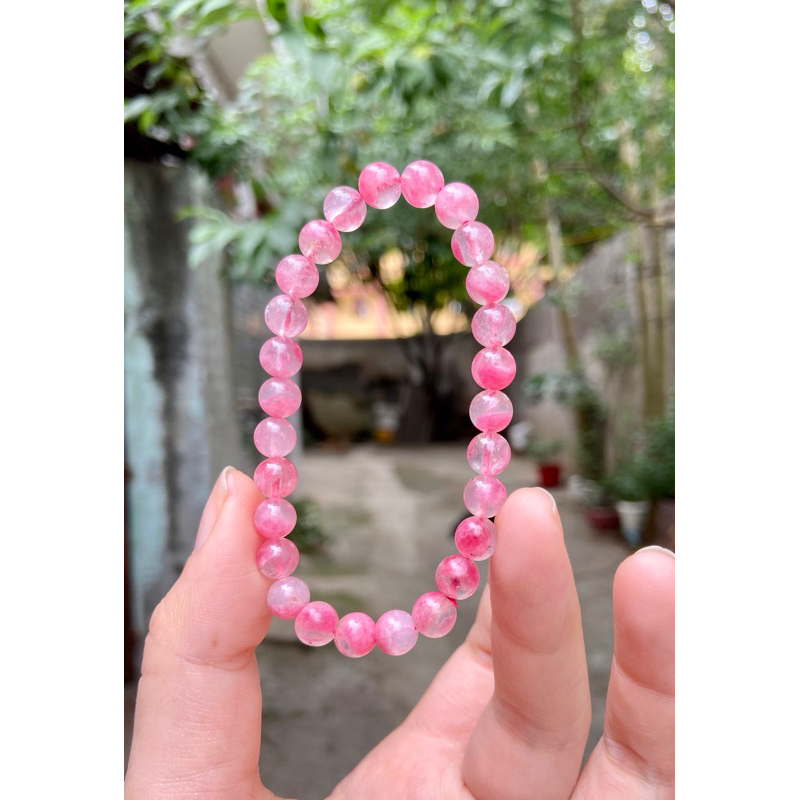 Vòng tay đá Tường vi tình duyên