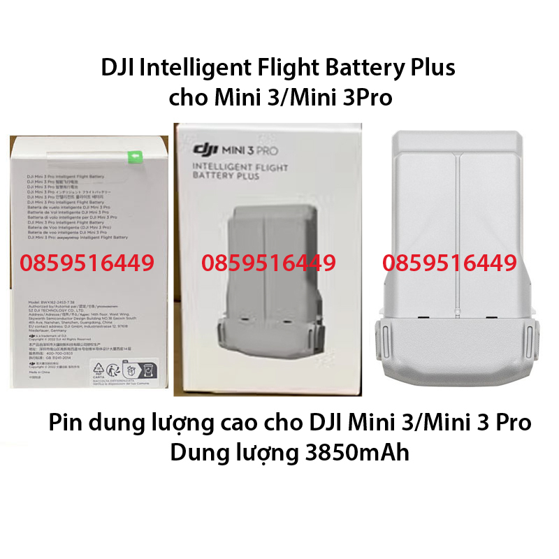 Pin DJI Mini 3 Pro/Mini 4 Pro/Mini 3 -(Chính hãng DJI)