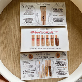 Sample nền make up che khuyết điểm Charlotte Tilbury