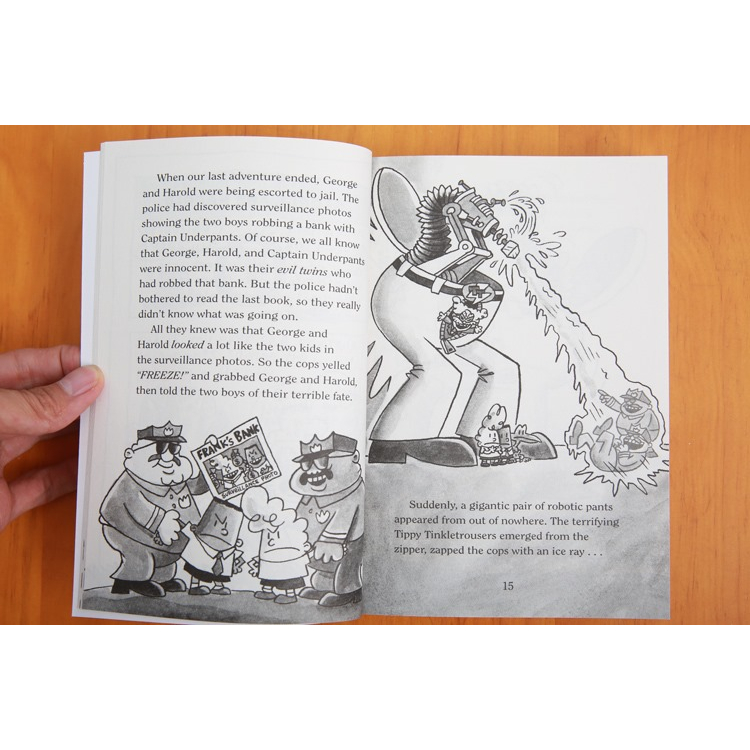 Bộ Nhập -  Captain Underpants - 12q