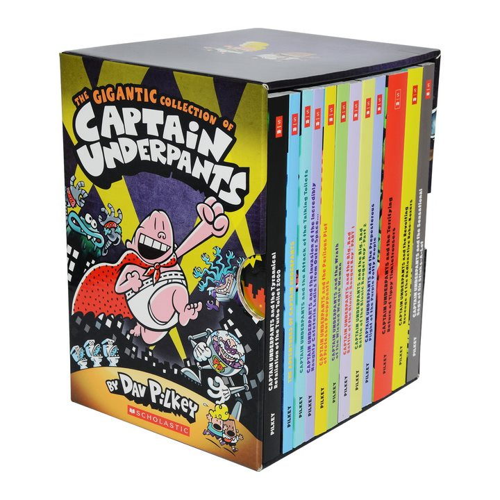 Bộ Nhập -  Captain Underpants - 12q