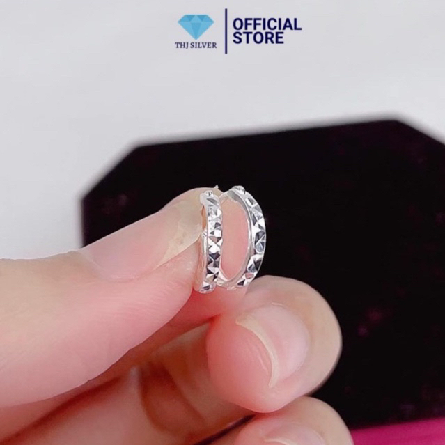BÔNG TAI CHO BÉ XINH CHUẨN BẠC TA - THJ SILVER