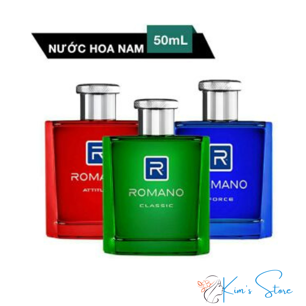 Nc hoa ROMANO Classic dầu thơm nam Pour Homme 100ml