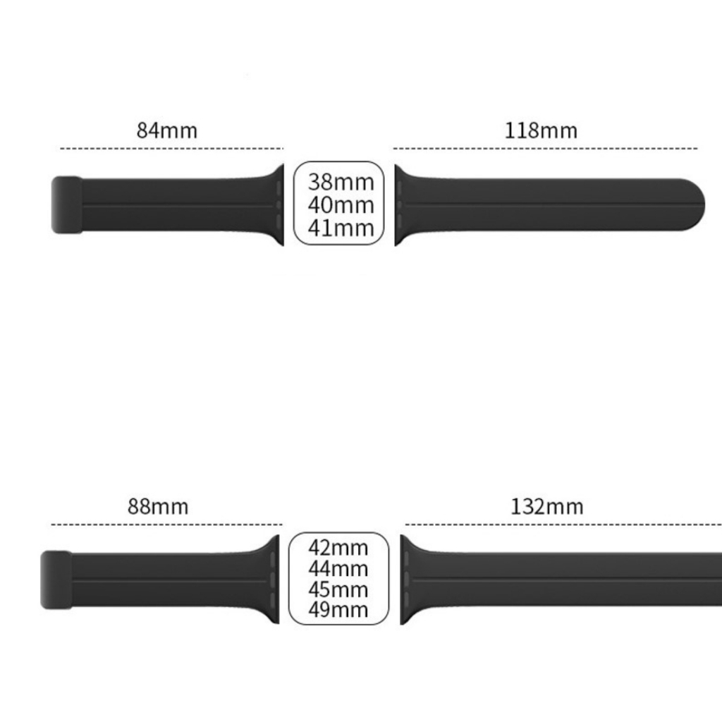 Dây Đeo Thay Thế Silicone Dành Cho Apple Watch Ultra / Apple Watch Series 1-8/SE/SE2022, Kai.N SPORT MAGNECTIC