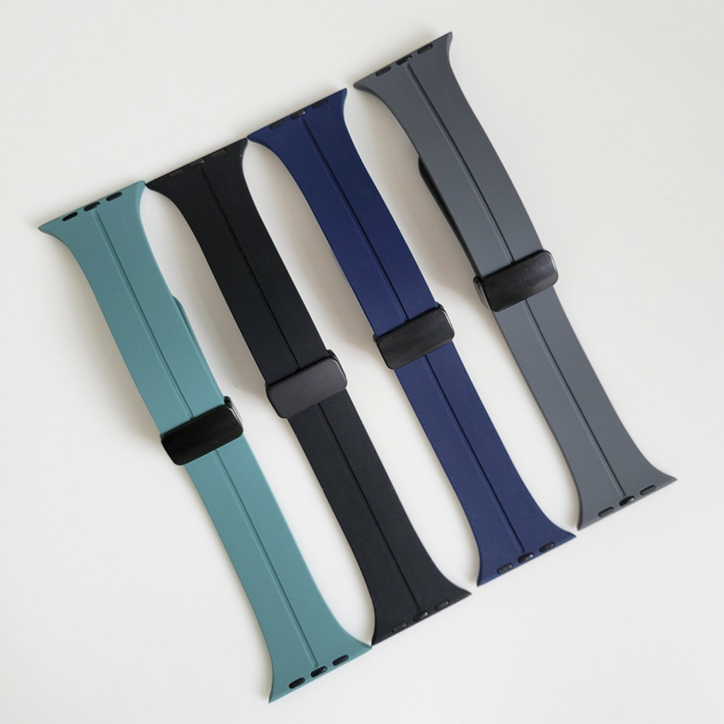 Dây Đeo Thay Thế Silicone Dành Cho Apple Watch Ultra / Apple Watch Series 1-8/SE/SE2022, Kai.N SPORT MAGNECTIC