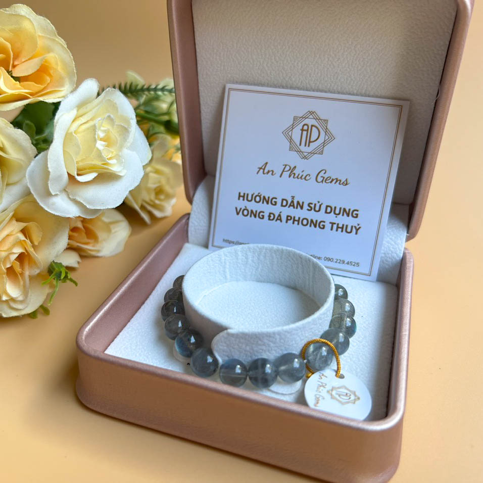 Vòng Tay Đá Xà Cừ Cho Người Mệnh Kim và Thủy - An Phúc Gems