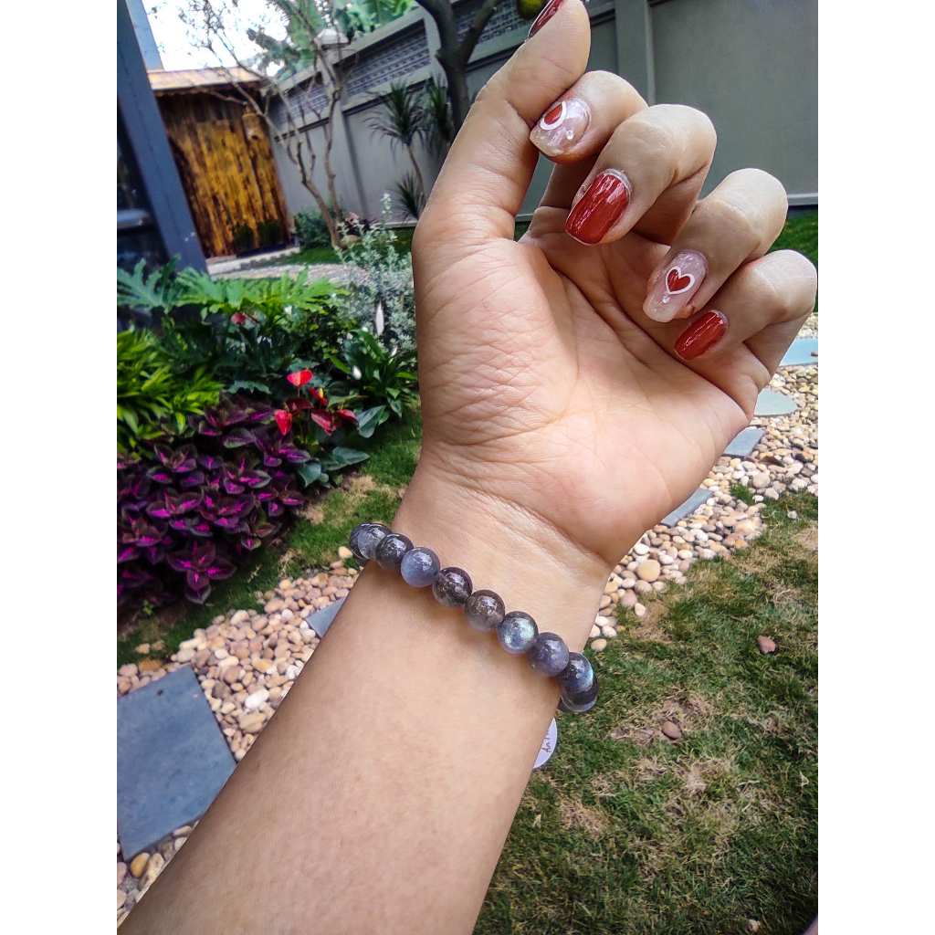 Vòng Tay Đá Xà Cừ Cho Người Mệnh Kim và Thủy - An Phúc Gems