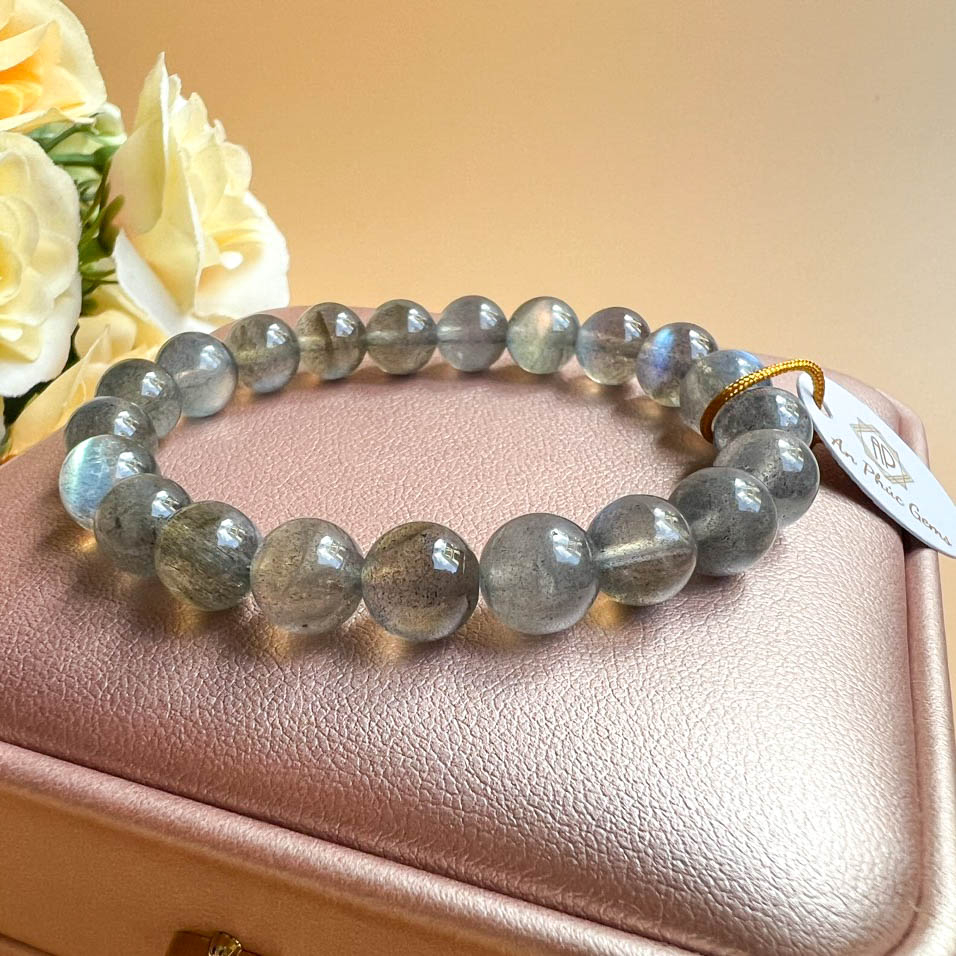 Vòng Tay Đá Xà Cừ Cho Người Mệnh Kim và Thủy - An Phúc Gems