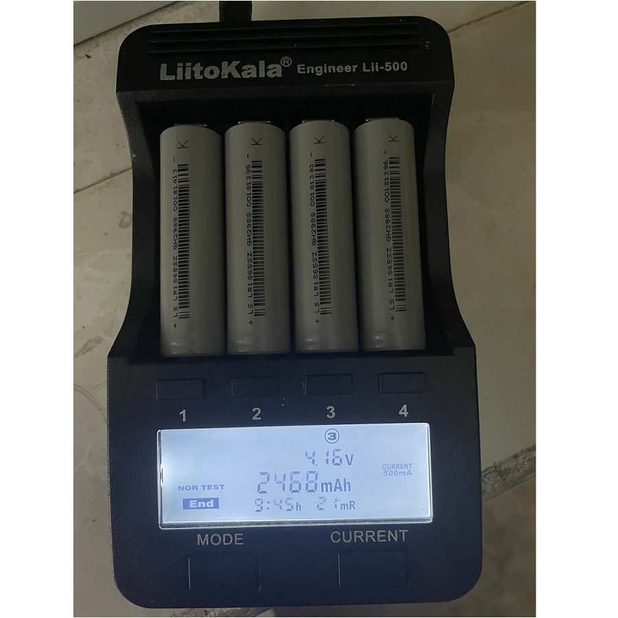 Pin sạc 18650 2600mAh Lishen GH2988 Dòng Xả 5C