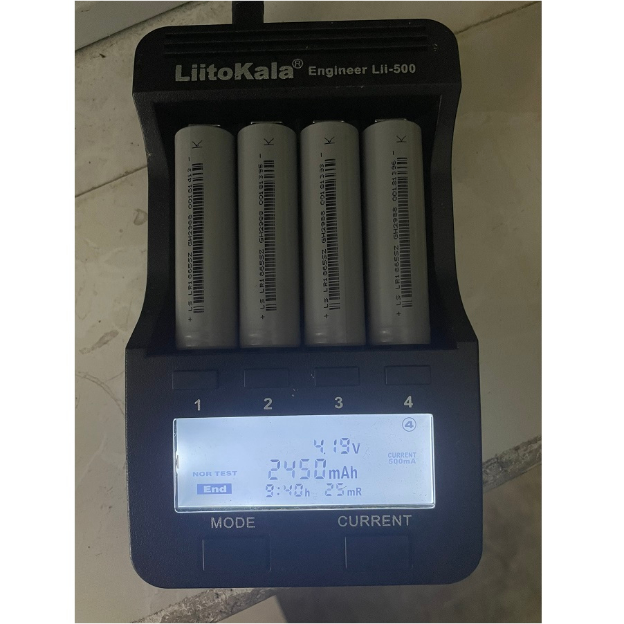 Pin sạc 18650 2000mAh, 3000mAh, 3200mAh, 3400mAh