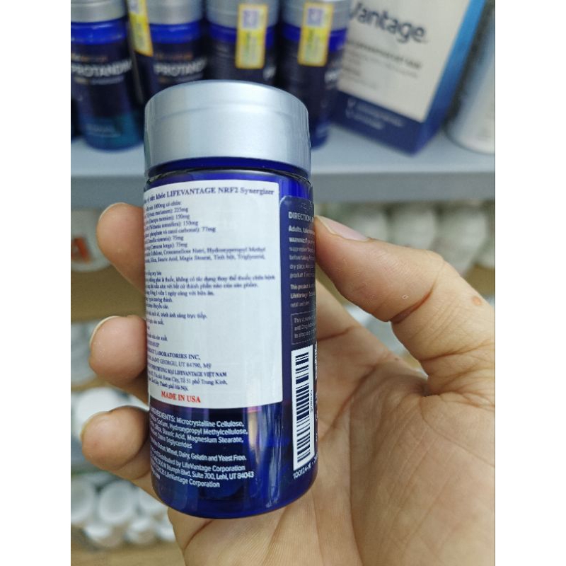 [ Chuẩn CTY có tem ] Protandim Nrf2 Lifevantage ( Tem tiếng việt QR )