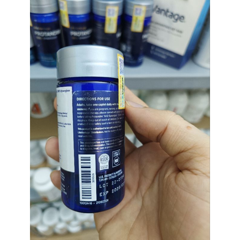 [ Chuẩn CTY có tem ] Protandim Nrf2 Lifevantage ( Tem tiếng việt QR )