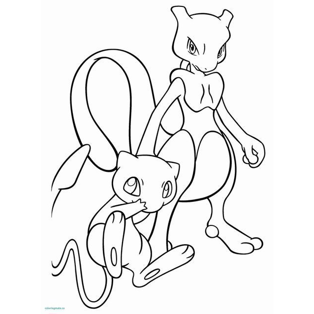 Set 10 tranh tô màu Pikachu Pokemon dành cho bé - Kho Nhà Mình