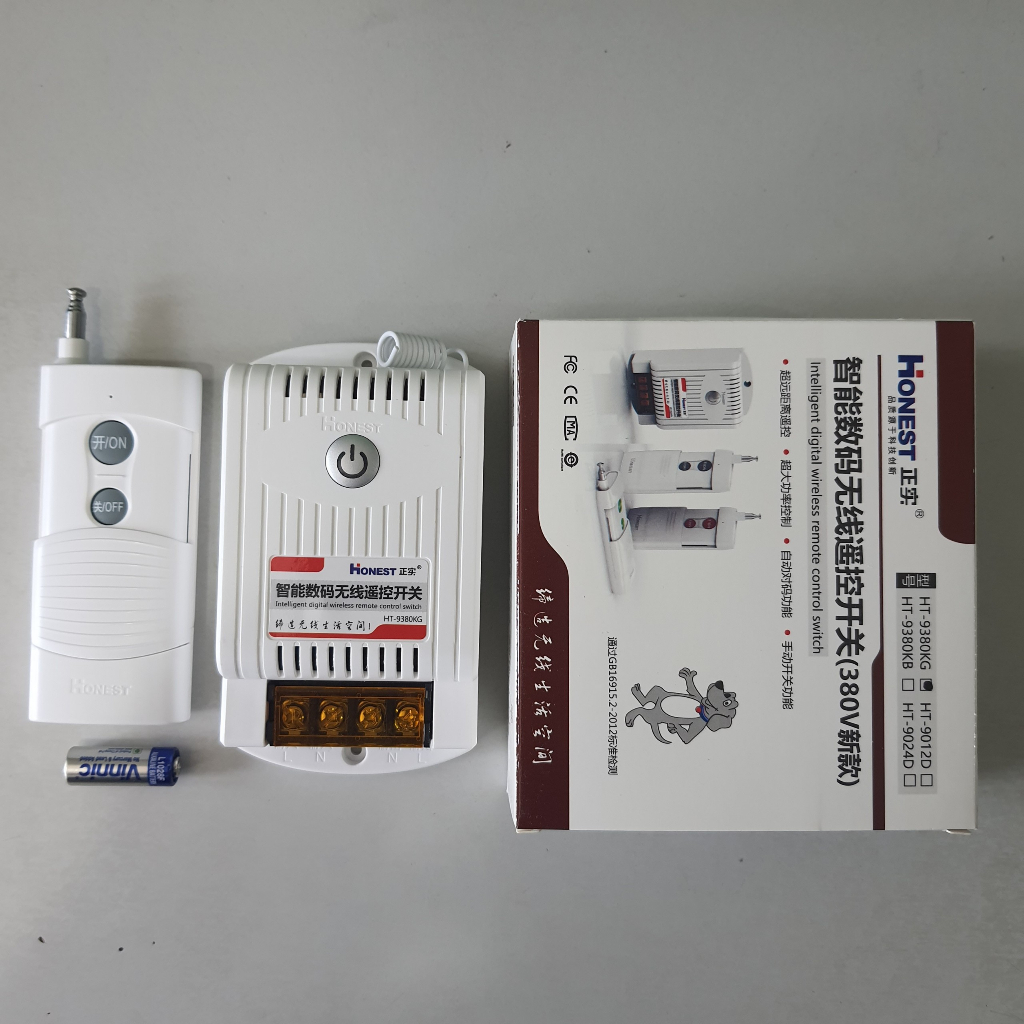 Bộ điều khiển từ xa 3 pha 380V cho động cơ máy bơm 3 pha HONEST 9380KG 1KM 10A 380V