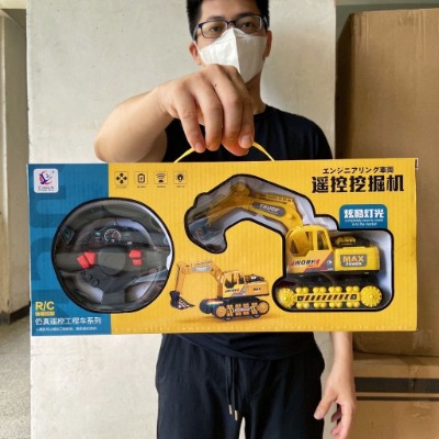 Đồ Chơi Xe Cần Cẩu Điều Khiển Từ Xa 2 Chiều Tiến-Lùi cho bé