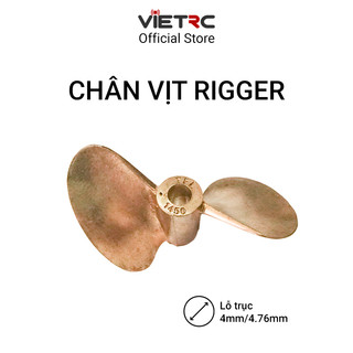 Chân vịt đồng 2 lá 47mm cho Rigger