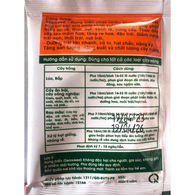 Npk sinh học Bimix BT