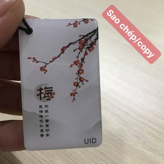 [Thẻ Sao Chép] Thẻ Từ RFID Tần Số 13,56Mhz móc khóa hoa xinh xắn