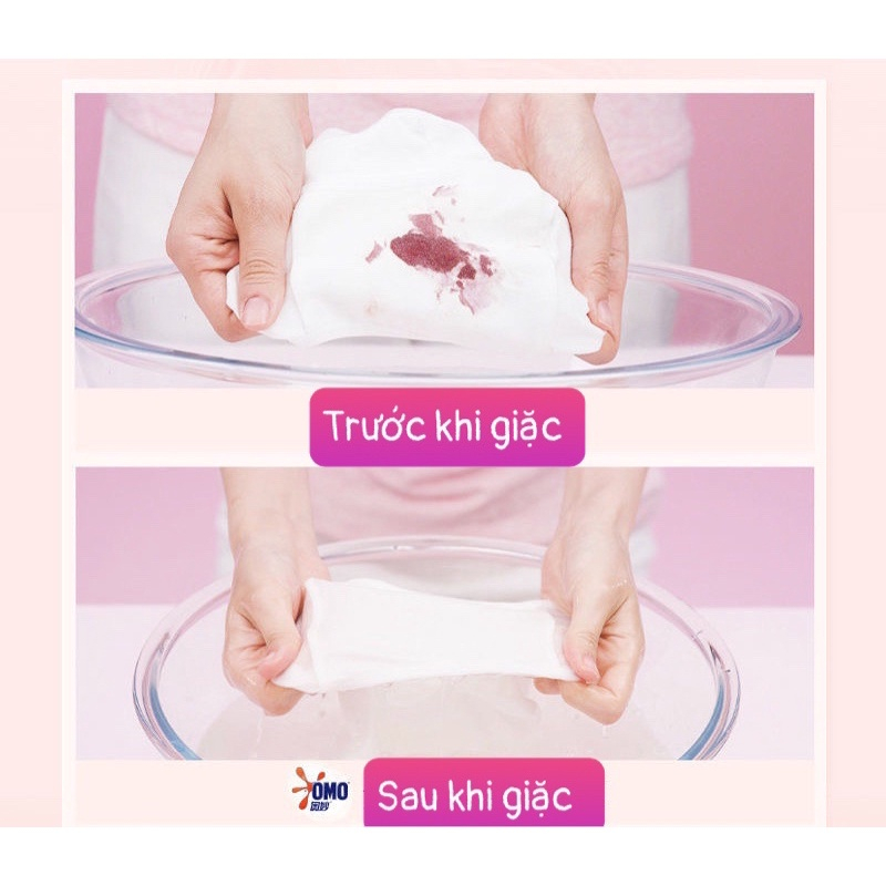 Nước Giặt Omo Chuyên Dụng Dành Cho Đồ Lót, Diệt Sạch Vi Khuẩn Và An Toàn Cho Da Tay