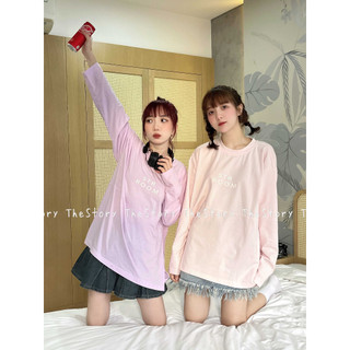 Áo thun nữ dài tay STR Room [STORY MADE] A1636 (ảnh thật)