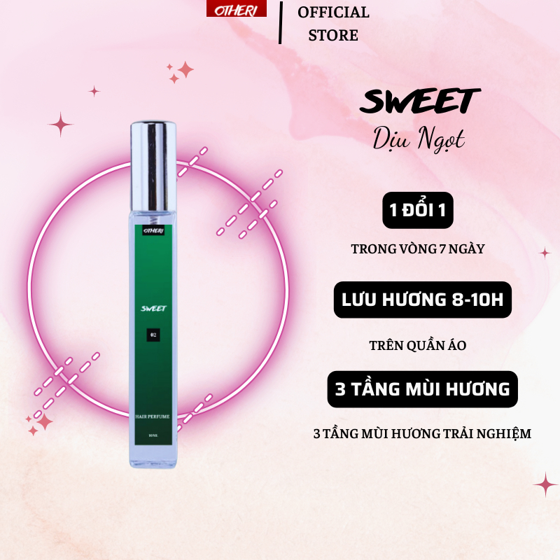 Nước Hoa Nữ Otheri Hương Thơm Quyến rũ Mùi Hương Dịu Nhẹ Gợi Cảm, Thơm Lâu