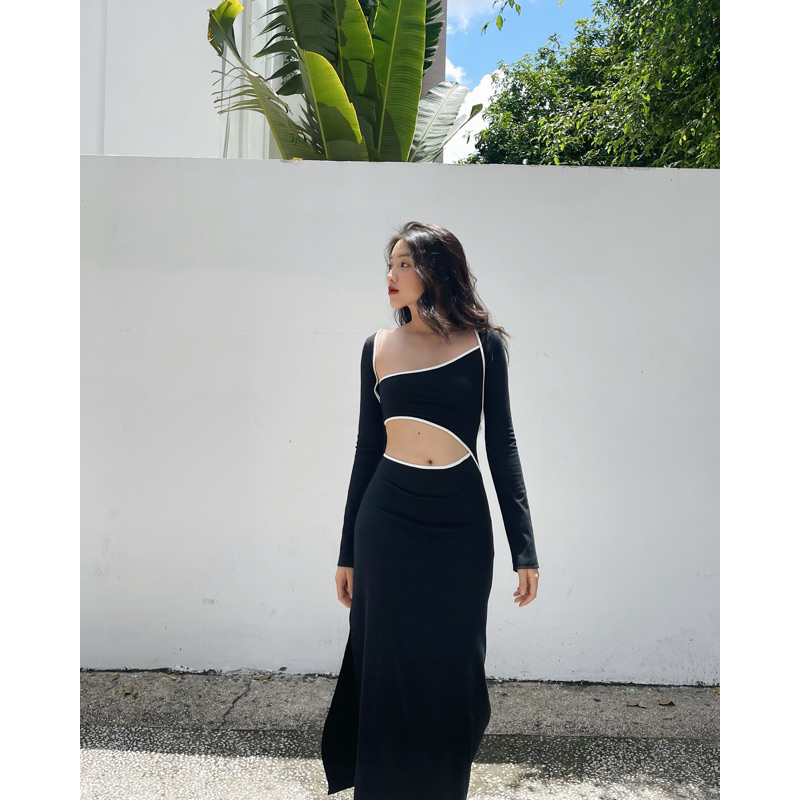HINWORKSHOP | Váy dài ôm body Alena Cut Out Long Dress