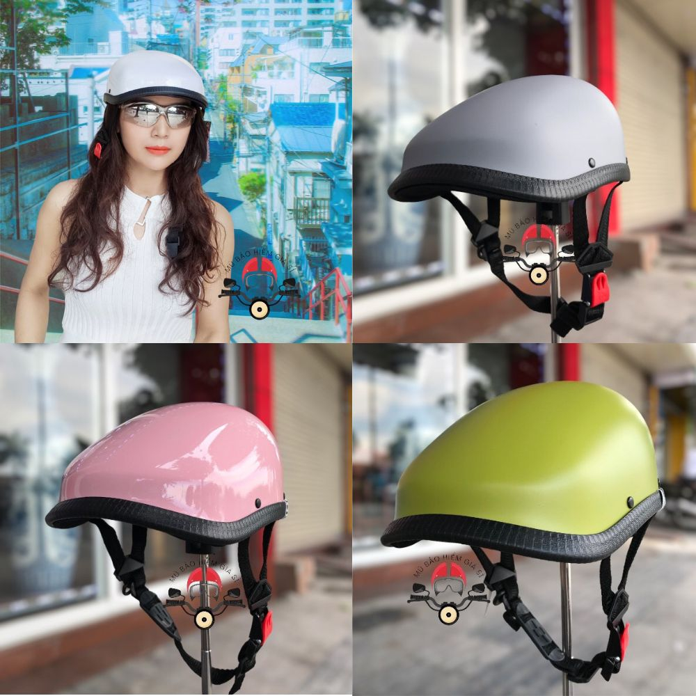 Mũ Nón bảo hiểm thời trang Beret cao cấp thể thao thời trang bụi phố cá tính