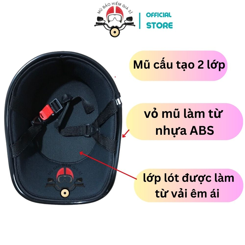 Mũ Nón bảo hiểm thời trang Beret cao cấp thể thao thời trang bụi phố cá tính