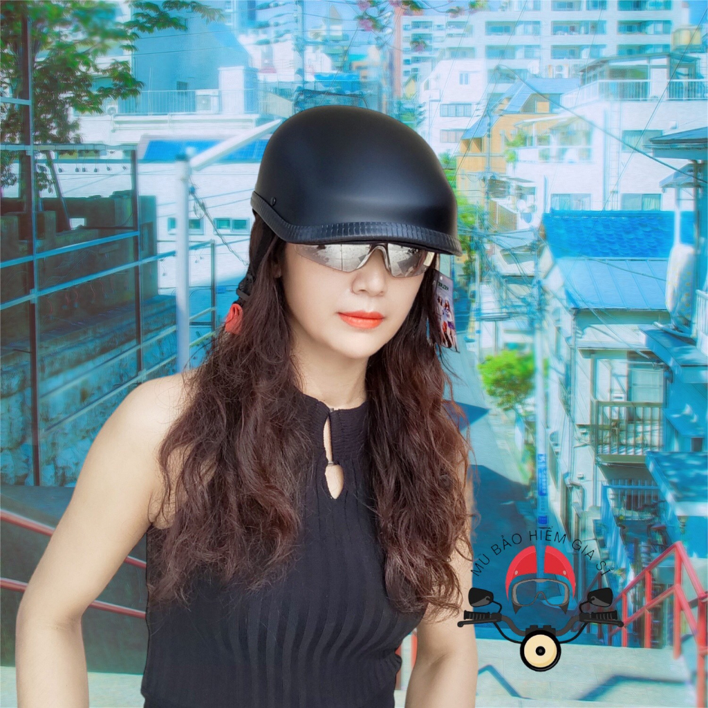 Mũ Nón bảo hiểm thời trang Beret cao cấp thể thao thời trang bụi phố cá tính