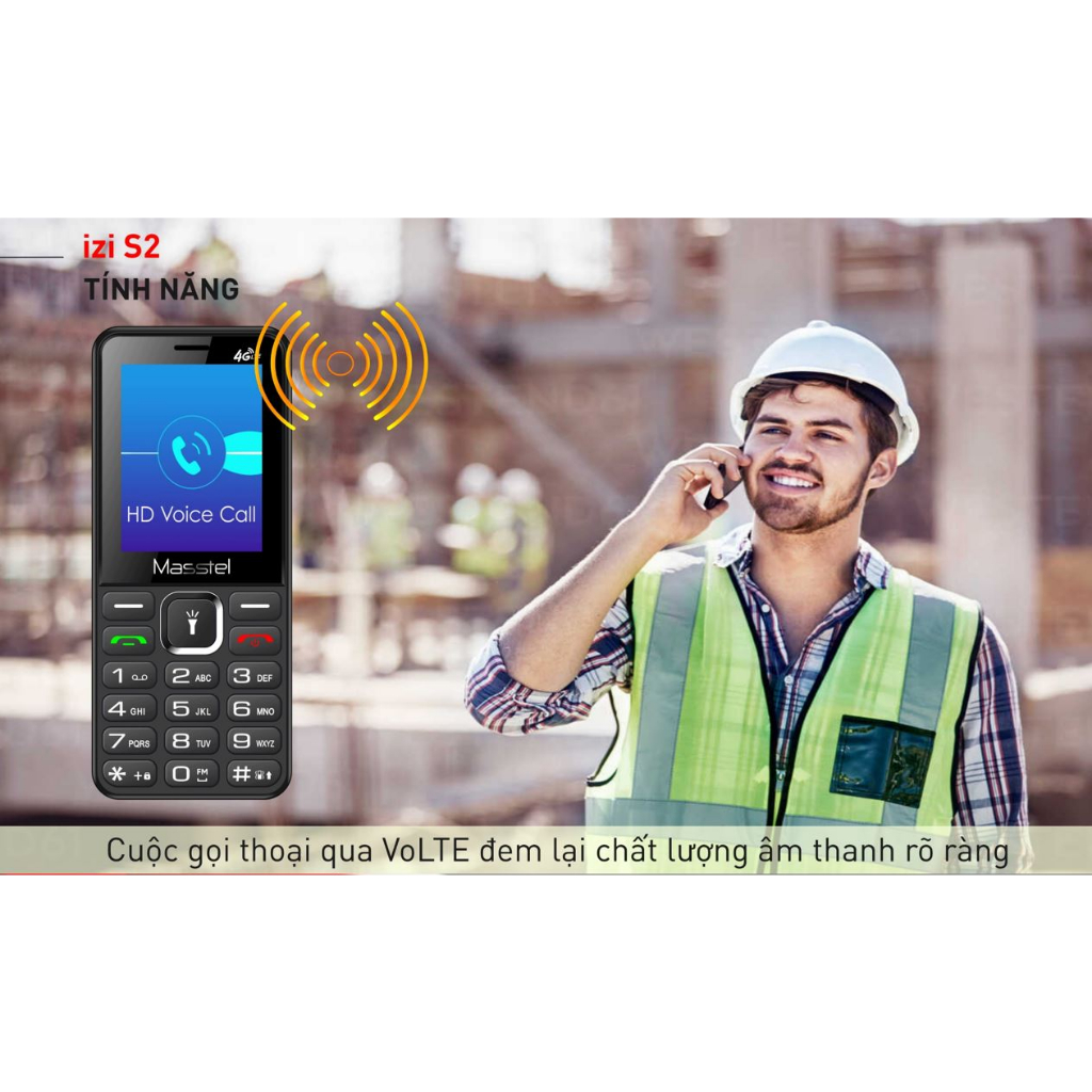Điện thoại Masstel Izi S2 4G - Mới nguyên seal